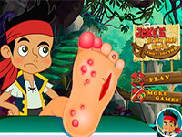 Игра Лечить ногу Джейка Игра Лечить ногу Джейка